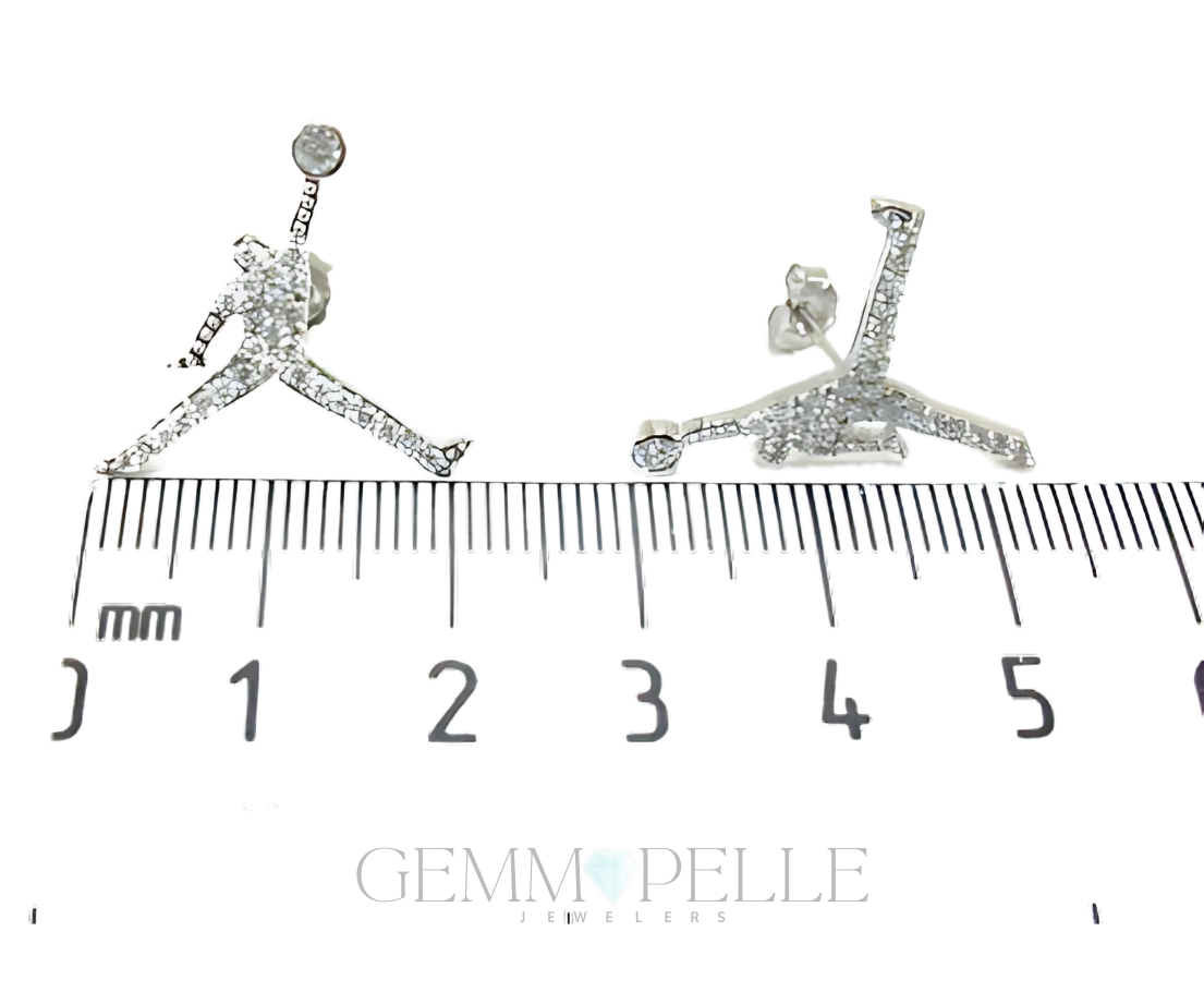 Jordan Jumpman custom Earrings