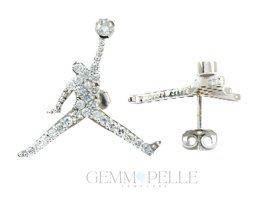 Jordan Jumpman custom Earrings